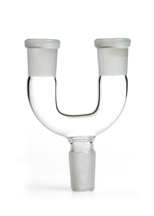 Double Bowl Glass Adaptor 14mm/18mm Double Bowl Glass Adaptor 14mm/18mm