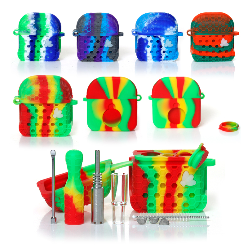 Silicone Full Nectar Collector Kit - Assorted Colors Silicone Full Nectar Collector Kit - Assorted Colors