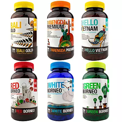 Bumble Bee - All Natural Herbal Supplement - Kratom Capsules - 300Ct