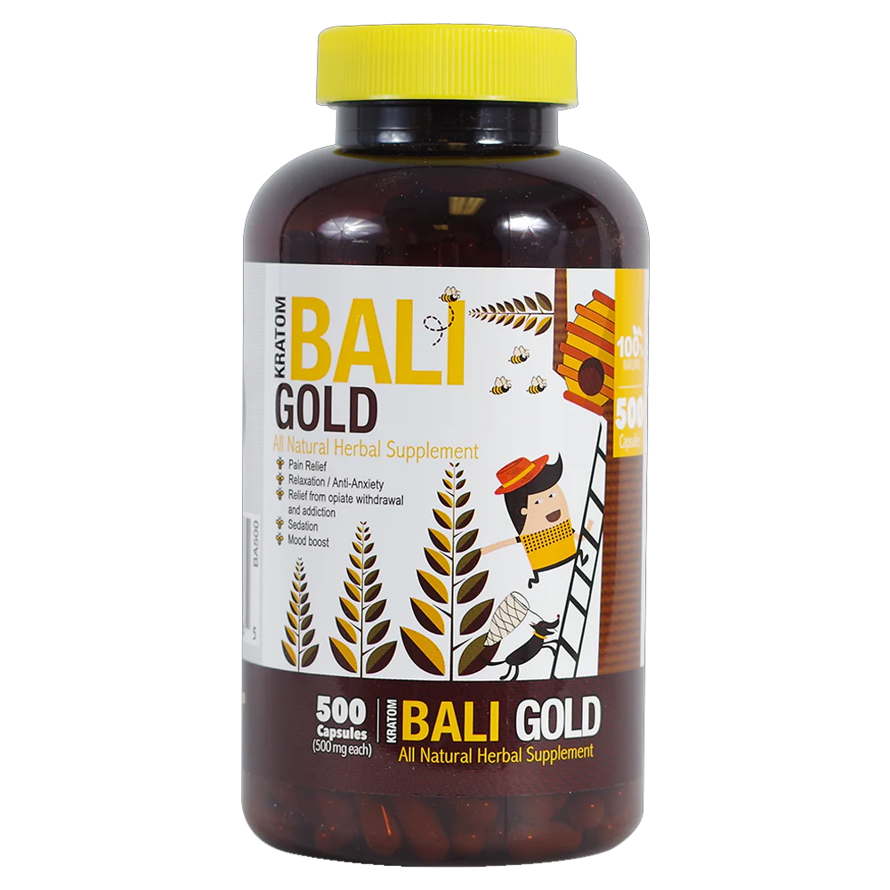 Bumble Bee - All Natural Herbal Supplement - Kratom Capsules - 500Ct Bumble Bee - All Natural Herbal Supplement - Kratom Capsules - 500Ct