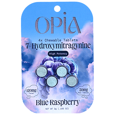 Opia - 30mg - 4ct - Blue Raspberry