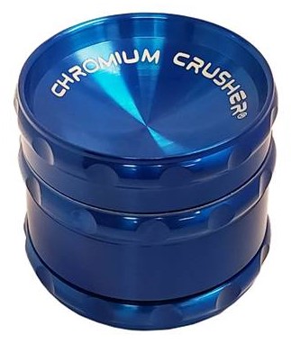 Chromium Crusher Vortex Easy Grip Grinder - 2.5" Chromium Crusher Vortex Easy Grip Grinder - 2.5"