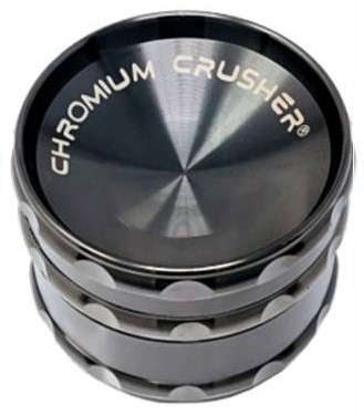 Chromium Crusher Vortex Easy Grip Grinder - 2.5" Chromium Crusher Vortex Easy Grip Grinder - 2.5"