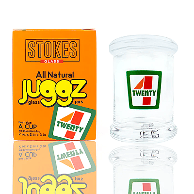 Stokes Juggz Stash Jars 2oz - 4 Twenty