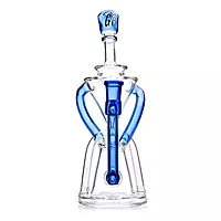 Green Bear 9" Double Drain Recycler Green Bear 9" Double Drain Recycler