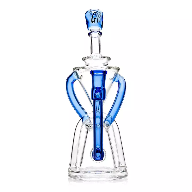 Green Bear 9" Double Drain Recycler Green Bear 9" Double Drain Recycler