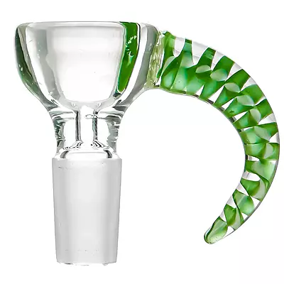 Ribbon Horn Bowl 14mm - Assorted Colors