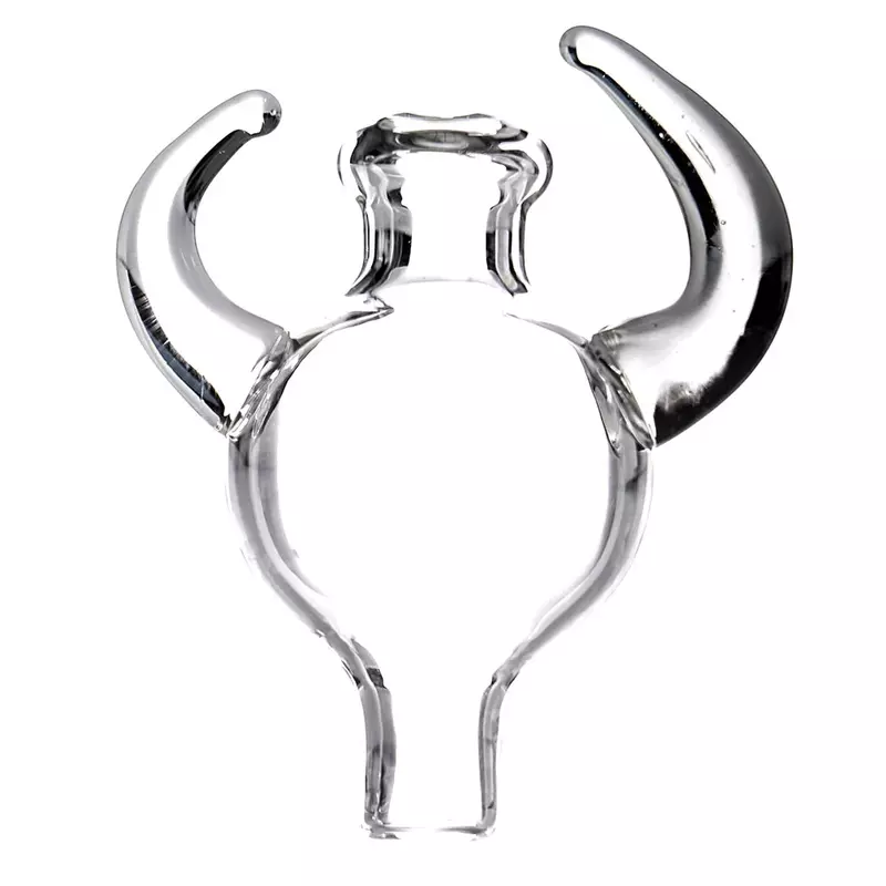 Double Horn Bubble Carb Cap Double Horn Bubble Carb Cap