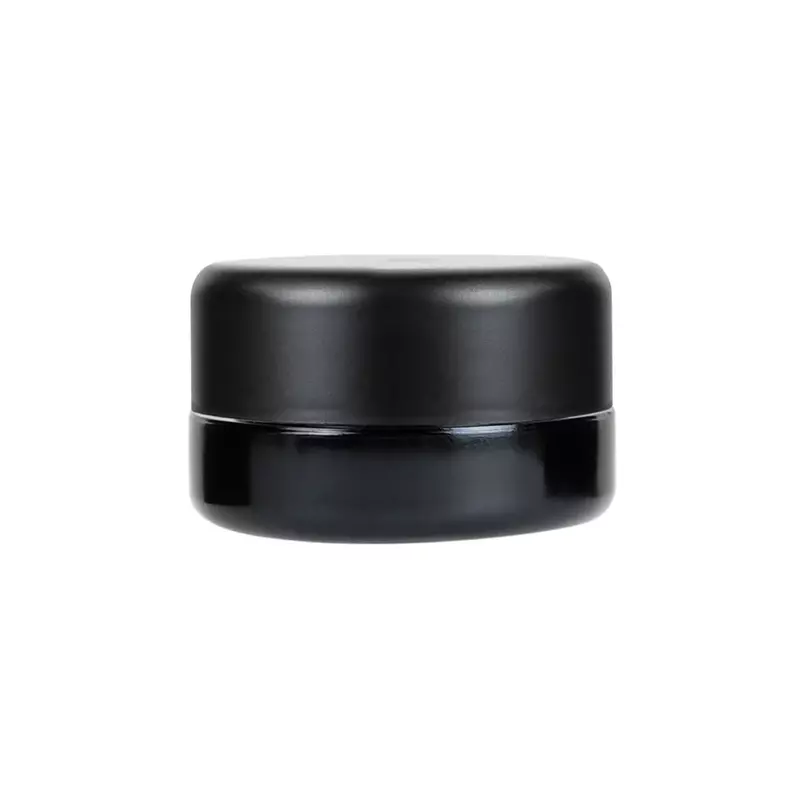 9ML Black Plastic Top UV Black Glass Jar(Child Proof) 9ML Black Plastic Top UV Black Glass Jar(Child Proof)