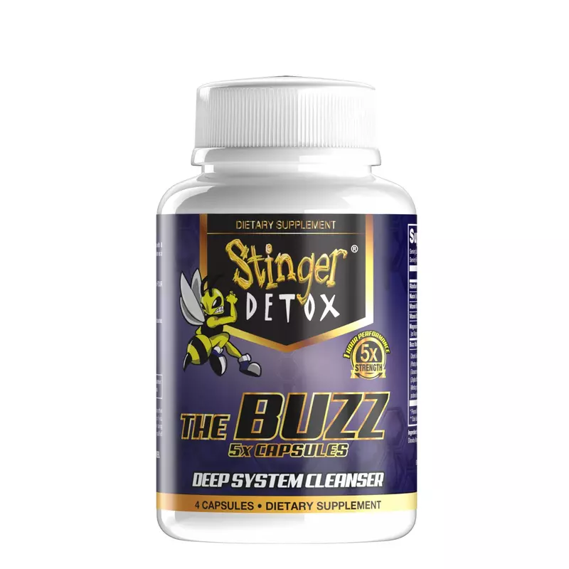 Stinger Detox - The Buzz 5X Extra Strength Capsules Stinger Detox - The Buzz 5X Extra Strength Capsules