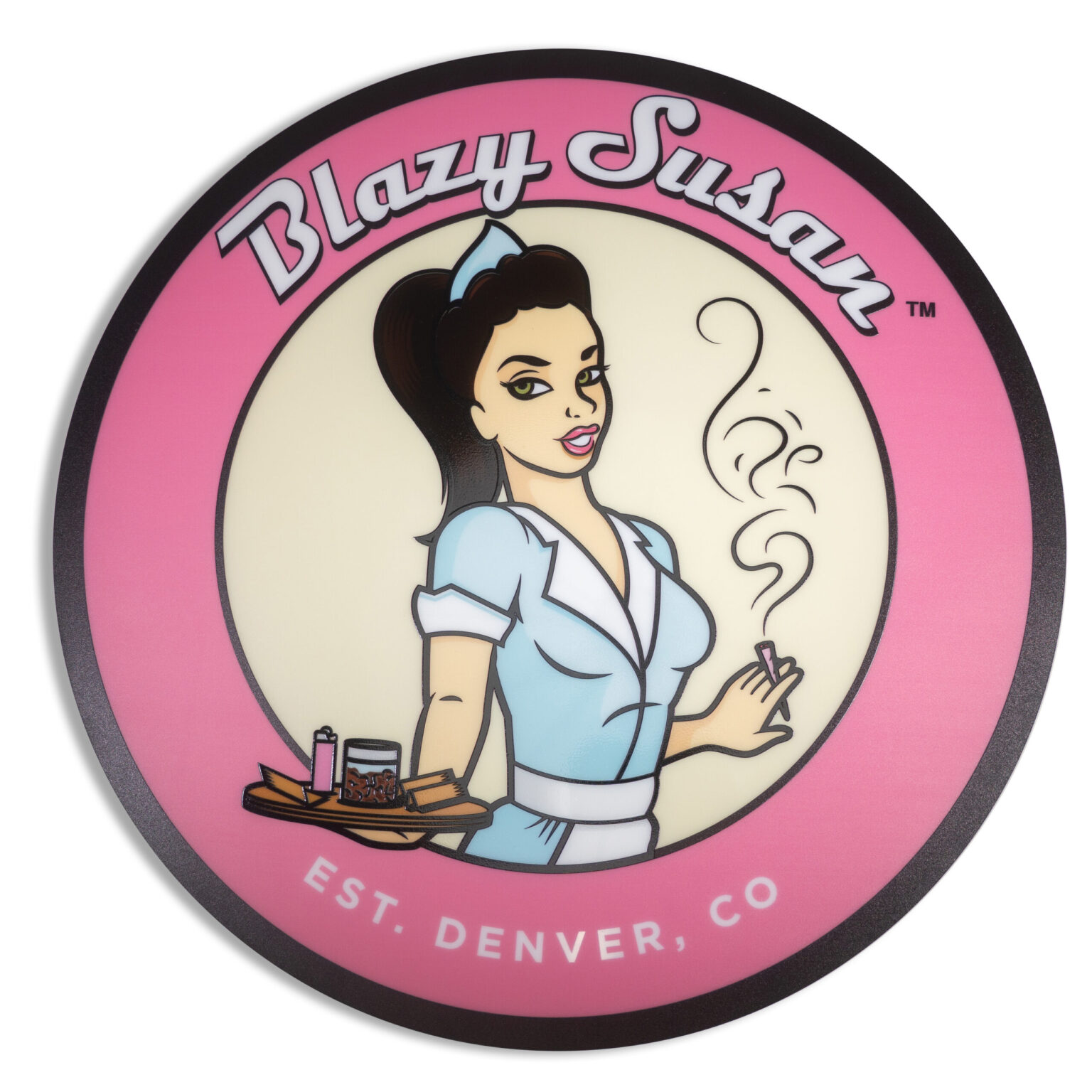 BLAZY SUSAN - BLAZY LOGO LIGHT BOX WALL SIGN