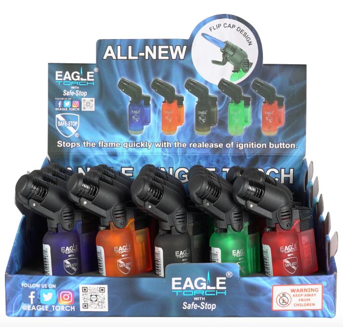 Eagle Torch® - Mini Angle V2 Safe Stop - 20CT