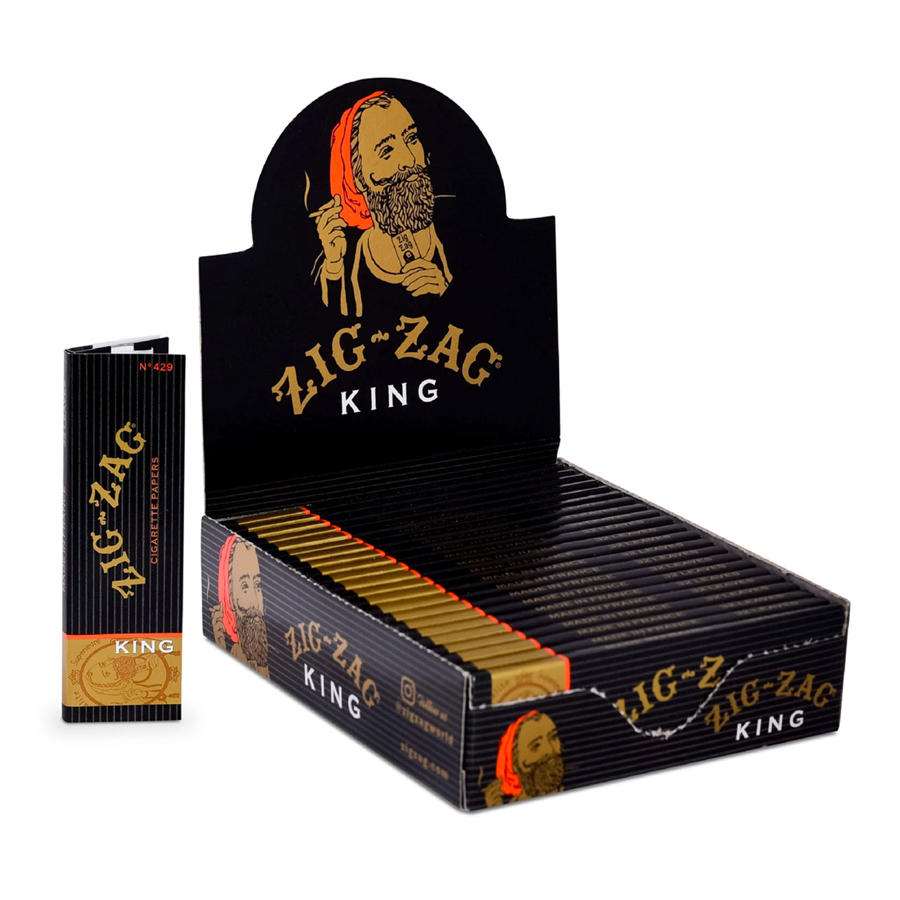 ZIG ZAG PAPERS | KING SIZE PAPERS 24CT
