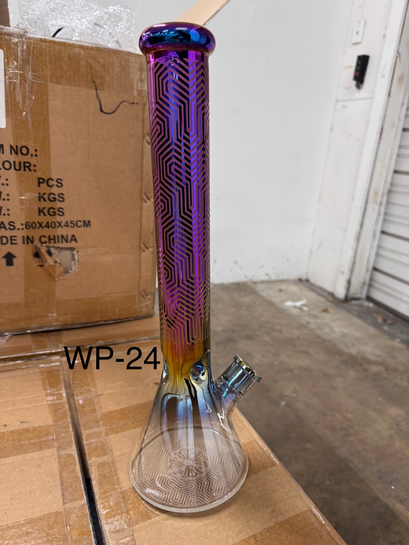 Chrome Etched Beaker WP