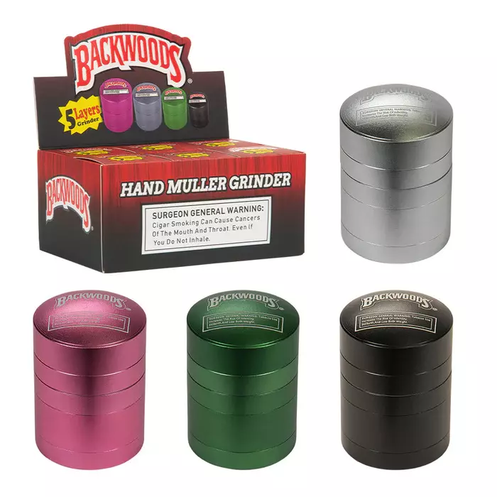 Backwoods 5 Layer Hand Muller Grinder Backwoods 5 Layer Hand Muller Grinder