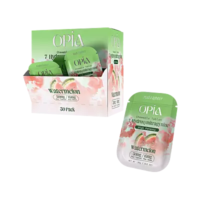 Opia 7 Hydroxymitragynine 30mg 30ct - Watermelon