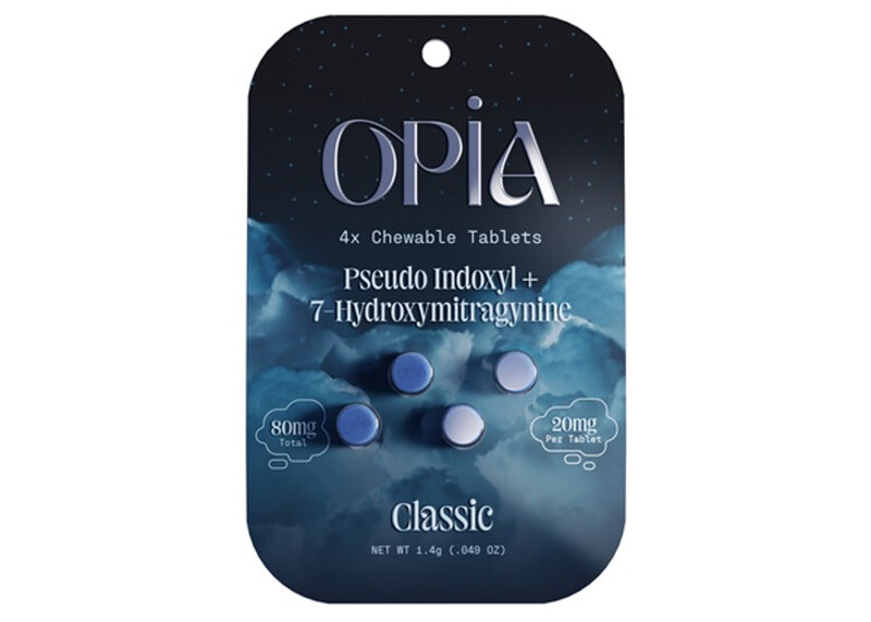 Opia 7 Hydroxymitragynine w/ Pseudo Indoxyl 20mg 4ct (10pk) - Classic Opia 7 Hydroxymitragynine w/ Pseudo Indoxyl 20mg 4ct (10pk) - Classic