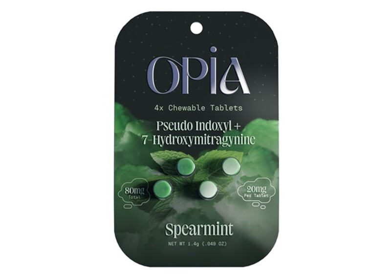 Opia 7 Hydroxymitragynine w/ Pseudo Indoxyl 20mg 4ct (10pk) - Spearmints Opia 7 Hydroxymitragynine w/ Pseudo Indoxyl 20mg 4ct (10pk) - Spearmints