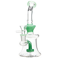 Green Bear Slitted Perc Bent Neck WP Green Bear Slitted Perc Bent Neck WP