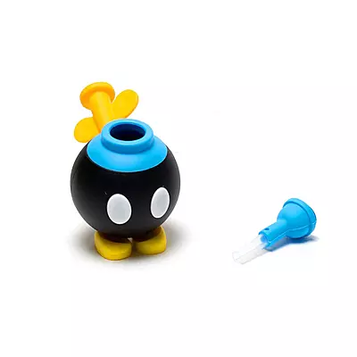 5"  Silicone Black Bobomb WP