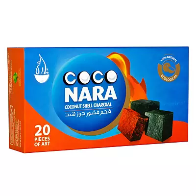 Coco Nara Hookah Charcoal Small(20pcs)