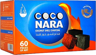 Coco Nara Hookah Charcoal Medium(60pcs)