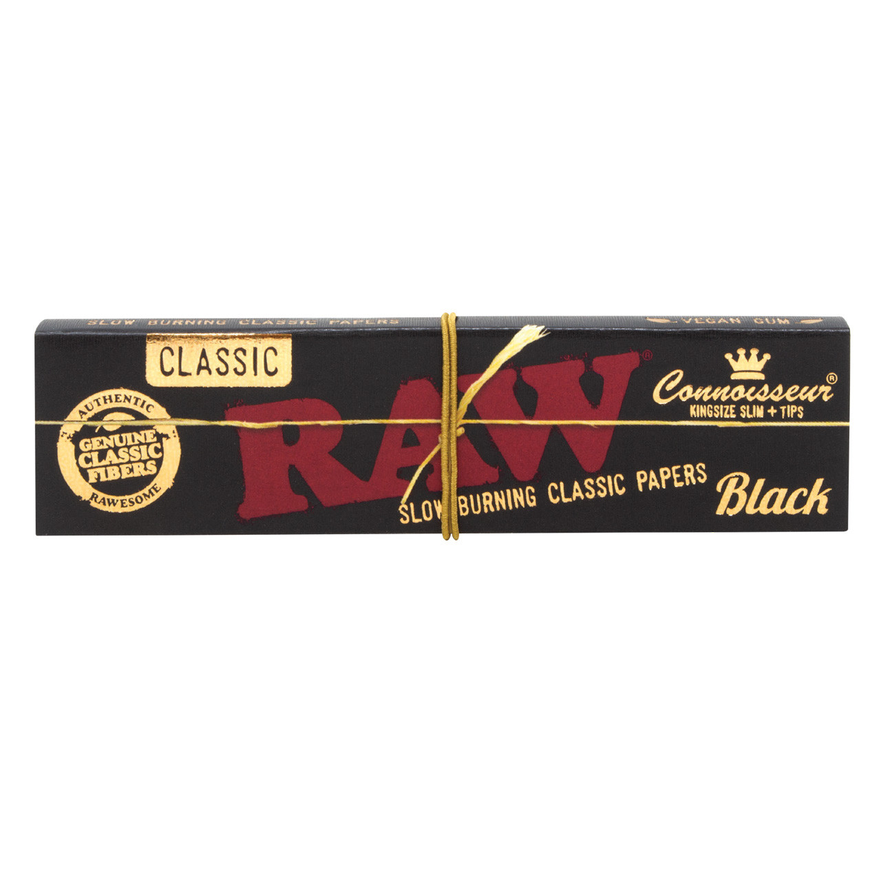 RAW® - Black Connoisseur Rolling Papers King Size Slim (32ct) RAW® - Black Connoisseur Rolling Papers King Size Slim (32ct)