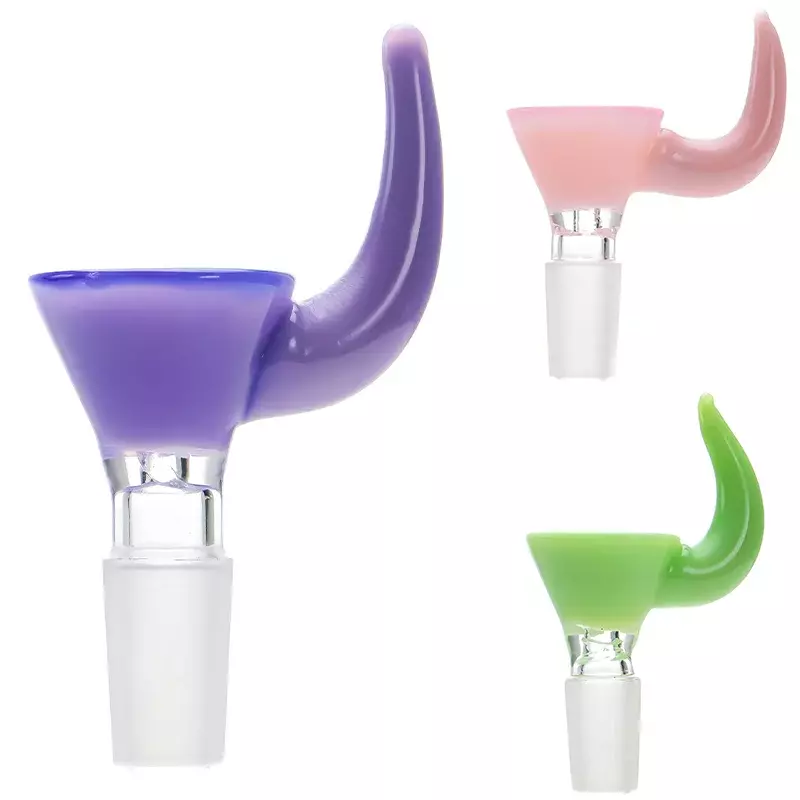 Slime Uphorn Bowl 14mm - Assorted Colors Slime Uphorn Bowl 14mm - Assorted Colors