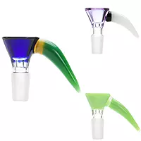 Large Color Horn Bowl 14mm - Assorted Colors Large Color Horn Bowl 14mm - Assorted Colors