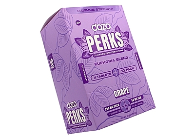 Dozo Perks 7 Hydroxy 50mg 4CT Chewable Tablets (10pk) | Grape