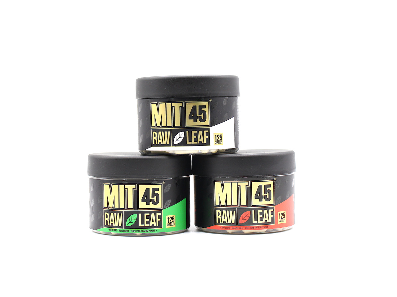 MIT 45 - Raw Leaf - 125 Capsules
