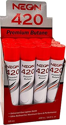 Neon Premium Butane 420 - 12ct