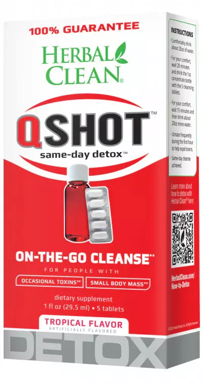 Herbal Clean - QShot On-The-Go Cleanse Herbal Clean - QShot On-The-Go Cleanse