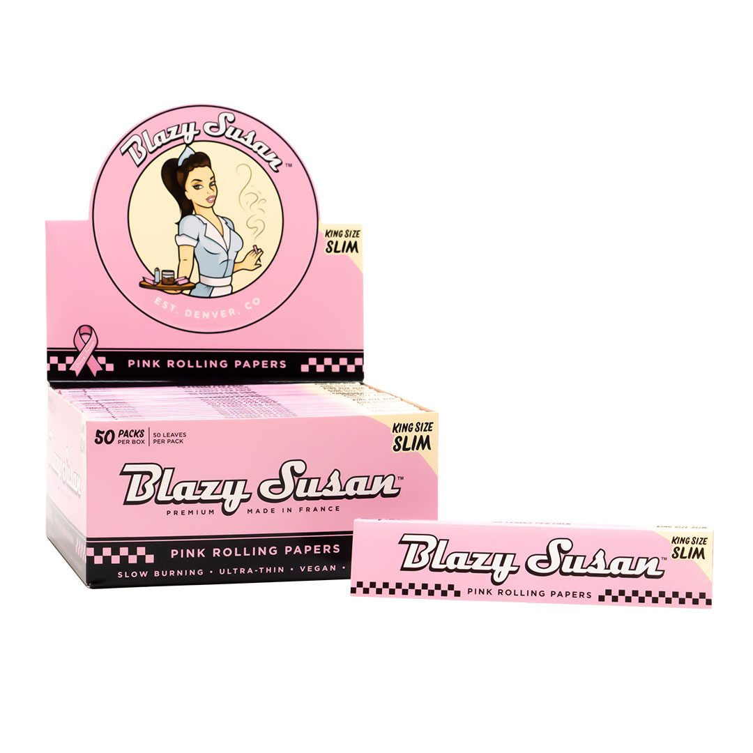 BLAZY SUSAN - PINK KING SIZE WIDE PAPER