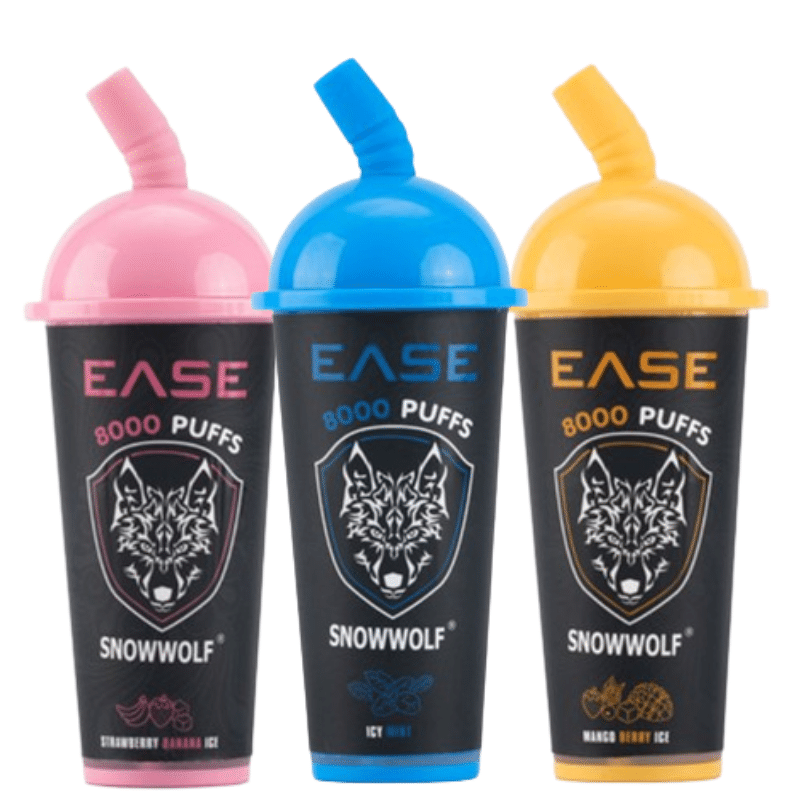 SnowWolf Ease 8000 Puffs 10Pk