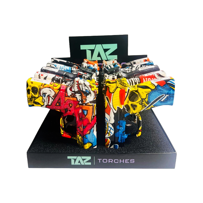 Taz Large Pistol Gun Torch - 10Ct Taz Large Pistol Gun Torch - 10Ct